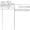 Olsson, Alice (Miss)