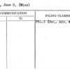 Olsson, Jane H. (Miss)