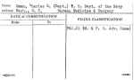 Oman, Charles M. (Capt.) U.S. Dept. of the Navy Bureau Medicine & Surgery