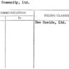 Oneida Community, Ltd.