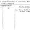 Oneida County Conservation Committee, Wisconsin