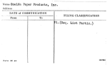 Oneida Paper Products, Inc.