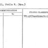 O'Neill, Stella W. (Mrs.)
