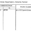 Operations Department--Interim Period