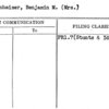 Oppenheimer, Benjamin M. (Mrs.)