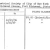 Optometrical Society of City of New York