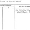 Order Blanks for Special Events