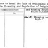 Ordinance to Amend the Code of Ordinances in Relation to the Licensing and Regulation of Lodging Houses