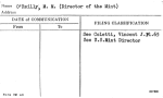 O'Reilly, M.M. (Director of the Mint)