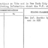 Organizations on Site and in New York City Active in Distributing Information About the W.F. of 1940 in NY