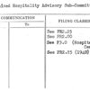 Organized Hospitality Advisory Sub-Committee