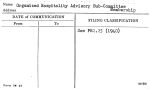 Organized Hospitality Advisory Sub-Committee Membership
