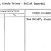 Orloff, Alexis Prince - Ballet Imperial