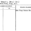 Orth, Edward L. (Mrs.) (Jr.)