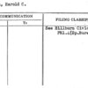 Osborn, Harold C.