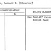 Osborn, Leonard W. (Director)