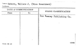 Osborn, Wallace J. (Vice President)