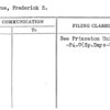 Osborne, Frederick S.