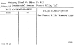 Osburn, Ethel C. (Mrs. F.W.)