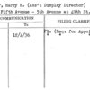 Osmer, Harry H. (Ass't Display Director)