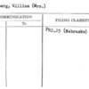 Ostenberg, William (Mrs.)