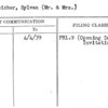 Ostreicher, Sylvan (Mr. & Mrs.)