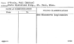O'Toole, Phil (Editor)