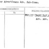 Outdoor Advertising Adv. Sub-Comm.