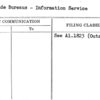 Outside Bureaus - Information Service