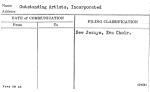 Outstanding Artists, Incorporated