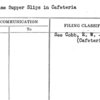 Overtime Supper Slips Cafeteria