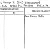 Pabst, George H. (Jr.) (Treasurer)
