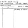 Pacific Power & Light Company