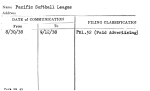 Pacific Softball League