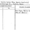 Page, Calvin Gates (Mrs. Marie Danforth)