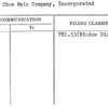 Palace Chow Mein Company, Incorporated
