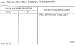 Palace Chow Mein Company, Incorporated