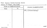 Palace Confectionery Store
