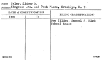 Paley, Sidney D.