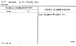 Palmer, A.C. Supply Co.