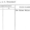 Palmer, A.G. (President)