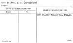 Palmer, A.G. (President)