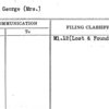 Palmer, George (Mrs.)