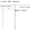 Palmer, Potter (Mrs. Pauline)