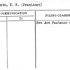 Pankonin, W.E. (President)