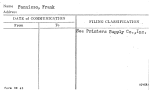 Pannizzo, Frank