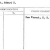 Parent, Edward D.