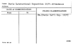 Paris International Exposition 1937--Attendance
