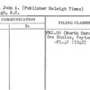 Park, John A. (Publisher Raleigh Times)