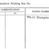 Park Sunshine Folding Box Co.